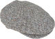 Hanna Hats Plain Donegal Tweed Vintage Cap – Pure New Wool, Handmade in Ireland