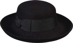 All: Wool Felt Hat with Turned Brim
