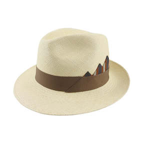 Handwoven Toquilla Straw Panama Hat – Teddy King Brisa #3 with Folded Petersha&hellip;