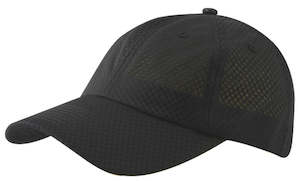 Other: Mesh Sports Cap – Breathable Colourfast Mesh, Velcro Fit, 6-Panel Design