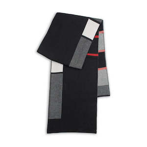 Sawyer – Acrylic Knit Patterned Dress Scarf