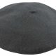 Premium Beret: Classic Wool Beret – 100% Wool with PVC Taper Band