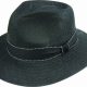 Premium Hats: Men's Paper Outback Hat with Contrast-Stitched Ribbon Band – Lightweight Summer Style