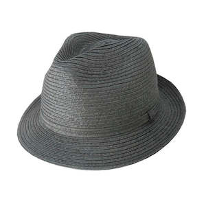 Premium Fedora Hats: Men's Lightweight Paper Braid Trilby Hat – Summer Fedora Style