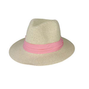 Premium Fedora Hats: Keely Kid’s Fedora Hat – Braided Natural Fibre with UPF50+ Sun Protection