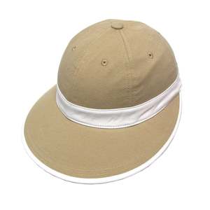 Premium Wide Brim Hats: Unisex Piqué Fabric Wide Brim Cap with Contrast Trim