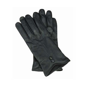Premium Gloves: Virginia – Women's Sheepskin Leather Glove with Button Detail