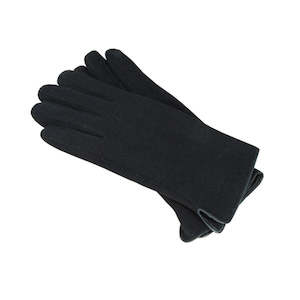 Sedona – Polyester Stretch Gloves with Faux Leather Cuff and Touchscreen Compatibility