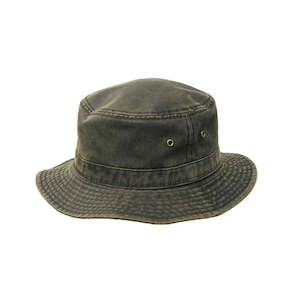 Premium Bucket Hats: Avenel Warner Weathered Cotton Water-Repellent Bucket Hat