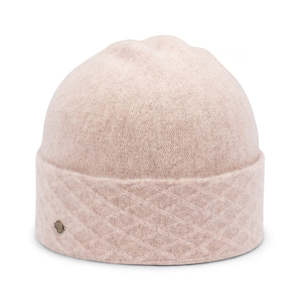ZOLA – Boiled Wool Pull-On Beanie with Mesh Trim