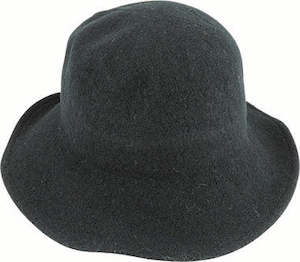 Premium Wool Caps: Boiled Wool Small Brim Hat with Mouldable Wire Brim – Winter Collection