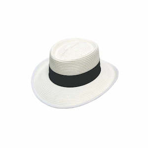 Premium Bowls Hats: Beau Paper Braid Downunder Bowls Hat with UPF50+ and Cotton Underbrim