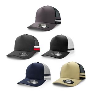Baseball Caps: Striped Trucker Cap