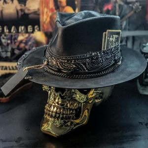 Urban Bestsellers: Western Cowboy Hat – Handmade Felt Skull Style | Classic European & American Design