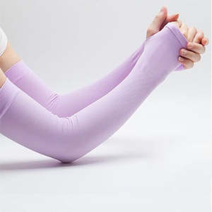 All: Cooling UV Protection Arm Sleeves NZ | Ice Silk Sun Sleeves with Thumb Hole