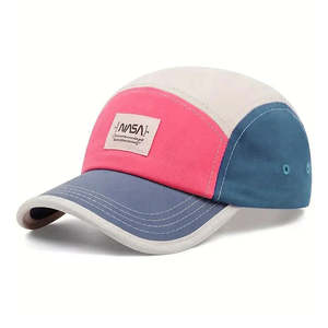 Baseball Caps: NASA 5-Panels Baseball Cap - Casual Style Cap With Short Brim For Daily Activities