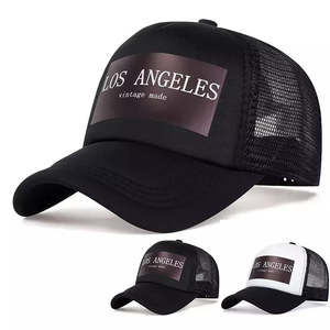 Baseball Caps: Los Angeles Vintage Made Trucker Cap - Retro Los Angeles Trucker Cap For Classic Style
