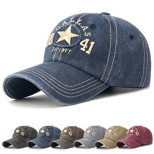 Dallas Sport Cotton Baseball Cap - Casual Streetwear With Sporty Appeal For Everyday Style