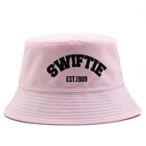 Bucket Hats: Swiftie 1989 Cotton Bucket Hat - Reversible Cotton Hat With Classic Style For Two Looks