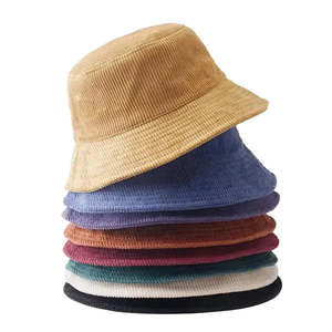 Belgrade Winter Corduroy Bucket Hat - Plain Pattern Warm Corduroy Style For Cold Weather