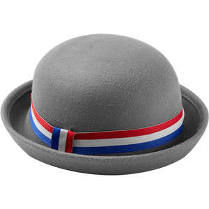 Bowler Hats: Roald Dahls Matilda The Musical Gray Bowler Hat Wool Blend Authentic
