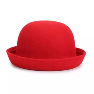 Bowler Hats: Carcasonne Vintage Bowler Hat Cotton Acrylic Blend With Timeless Style