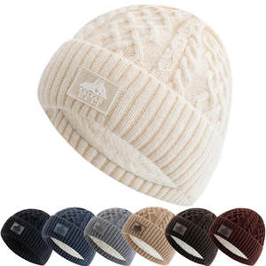 Kaiyan Winter Plush Knitted Beanie Cozy Warmth Everyday - Urban Caps