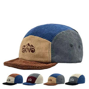 All: GKIVO Retro Corduroy 5-Panel Baseball Cap Classic Style - Urban Caps