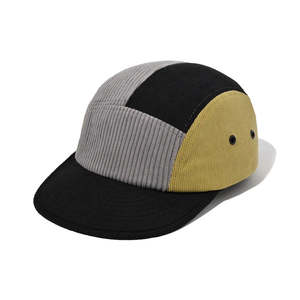 All: Aberdeen Patchwork Corduroy 5-Panels Baseball Cap - Urban Caps