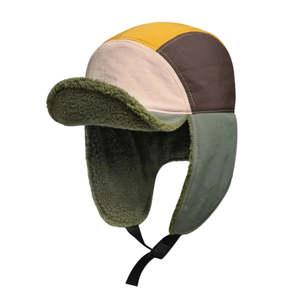 Winter Fur Waterproof Earflaps 5 Panels Cap For Cold Weather - Urban Caps