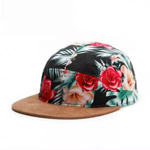 All: Vintage Roses Floral Five-Panel Cap Modern Style - Urban Caps