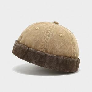 All: The Two-Tone Washed Docker Cap Corduroy Unstructured - Urban Caps