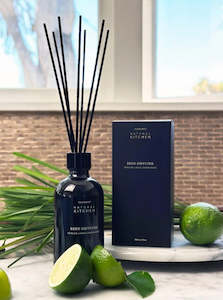 Surmanti Reed Diffuser - Persian Lime & Lemongrass - Large Rooms 200ml - Natural Kitchen