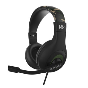 Gaming and Fun: Playmax MX1 Universal Headset – Jungle Camo