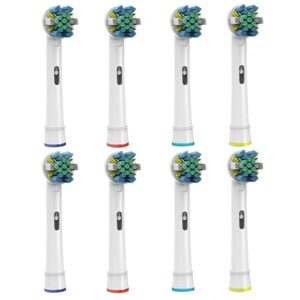 Replacement Electric Toothbrush Heads Compatible for Oral B 8pcs