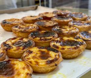 Sweets: Portuguese custard tarts