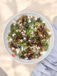 Roasted beetroot salad (gf)