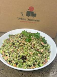 Salads: Seedy nutty broccoli salad (gf / vegan)