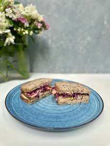 Bbq tofu sandwich (VEGAN)