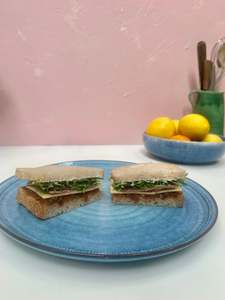 Moroccan salami sandwich