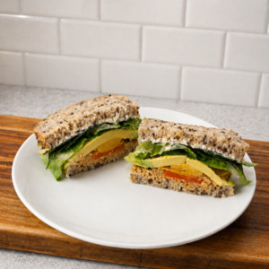 Roasted carrot sandwich