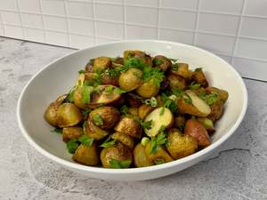 All: French style winter potato salad