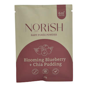 Shopify: Norish Blooming Blueberry & Chia Pudding 20g