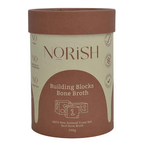 Shopify: Norish Building Blocks Beef Bone Broth 150g