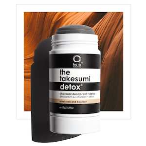 Takesumi Detox | Charcoal Deodorant | Black Oak and Bourbon