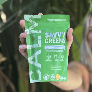 Savvy: Savvy Nootropic Greens + Calm 100 grams