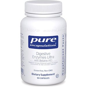 Pure Encapsulations: Pure Digestive Enzymes Ultra + Betaine 90