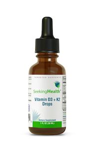 Sale: Seeking Health Vit D3 + K2 Drops 30ml