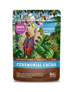 Power Superfoods Ceremonial Cacao Buttons 250g