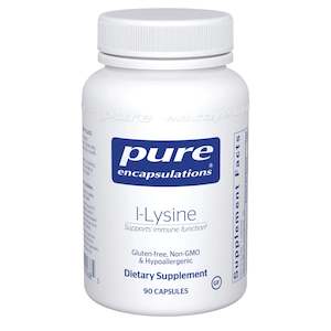 Pure Encapsulations: Pure Enc. L-Lysine 90s